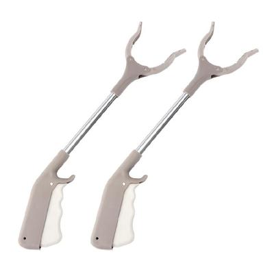 2pcs Litter Grabber Tool For Quick And Easy Trash Pickers With Comfortable Ergonomic Design Rubbish Tong Clamp Tool