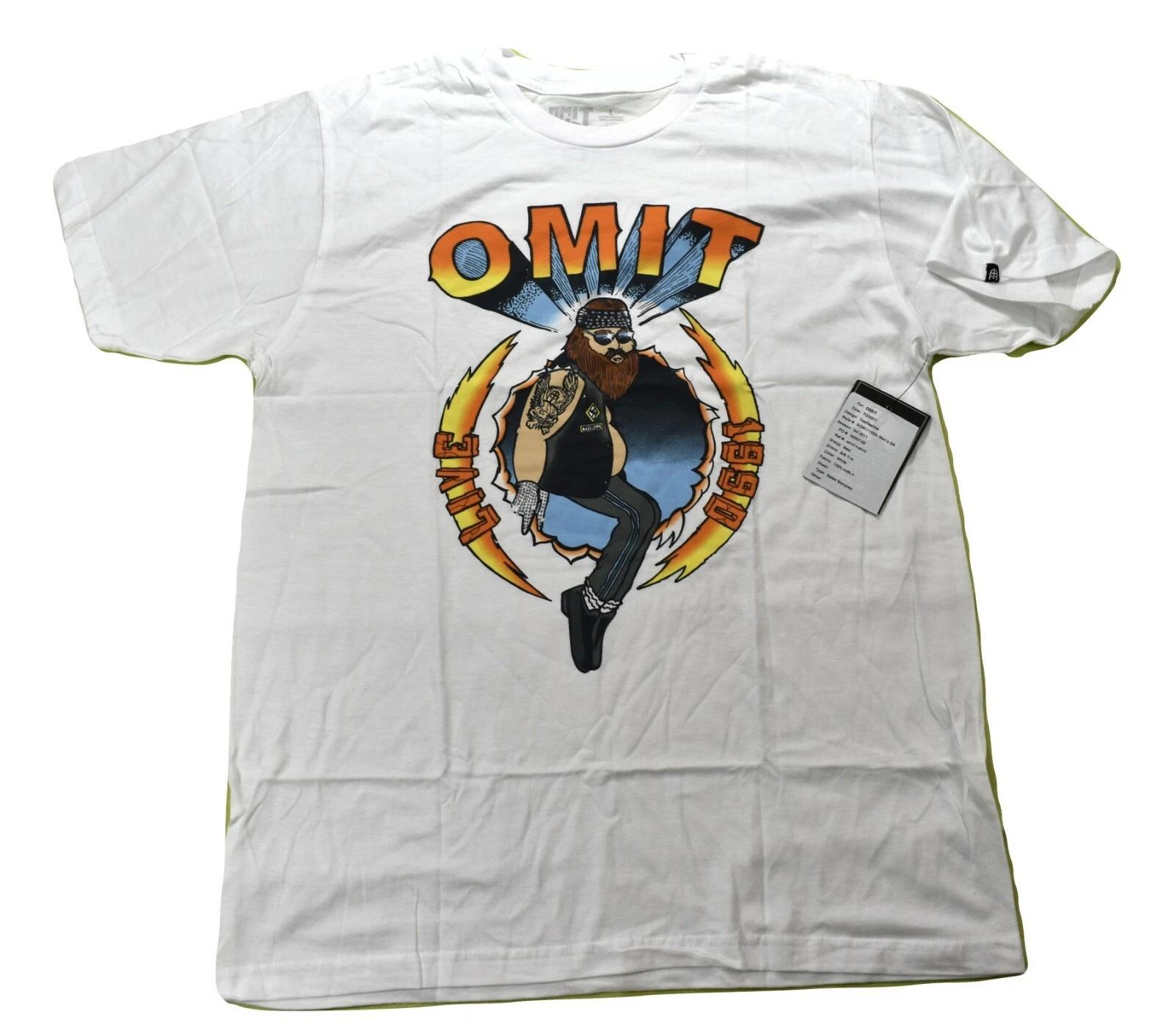 Omit Mens Live 1990 Rocker Hee Hee Tee Shirt New L 4XL