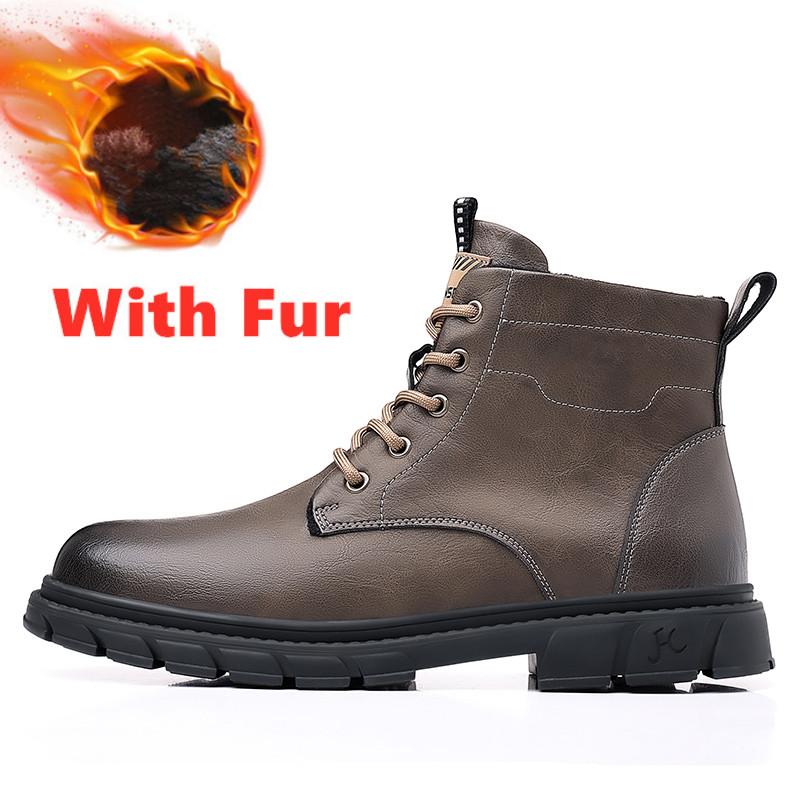 

Новые трендовые мужские ботильоны, черные кроссовки, модная обувь для активного отдыха, высокие панковские туфли для мужчин, повседневная кожаная обувь, уличные ботинки для мотокросса 44