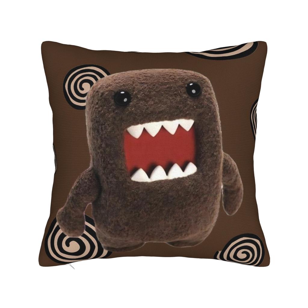 Domo Kun Pillowcase Merchandise Printing Cushion Cover Decorative Pillow Case Cover Living Room Multi Size