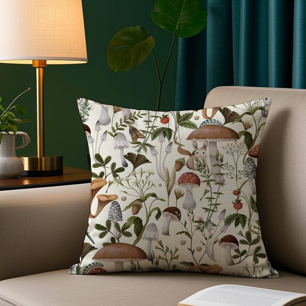 

Горячая Распродажа Наволочка Подушка Гриб Белка Плюшевая Ткань Мягкая Наволочка Двусторонняя Печать Чехол для Подушки на Диван Декоративная Наволочка 12x12in 30x30cm