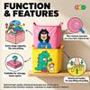 Waterproof Foldable Storage Basket Foldable Toy Organizer New Laundry Hamper  Home