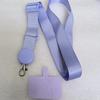 Detachable Adjustable Strap Crossbody Patch Phone Lanyard For Phone Flat Nylon Patch Necklace Clip Snap Hanging Cord Rope