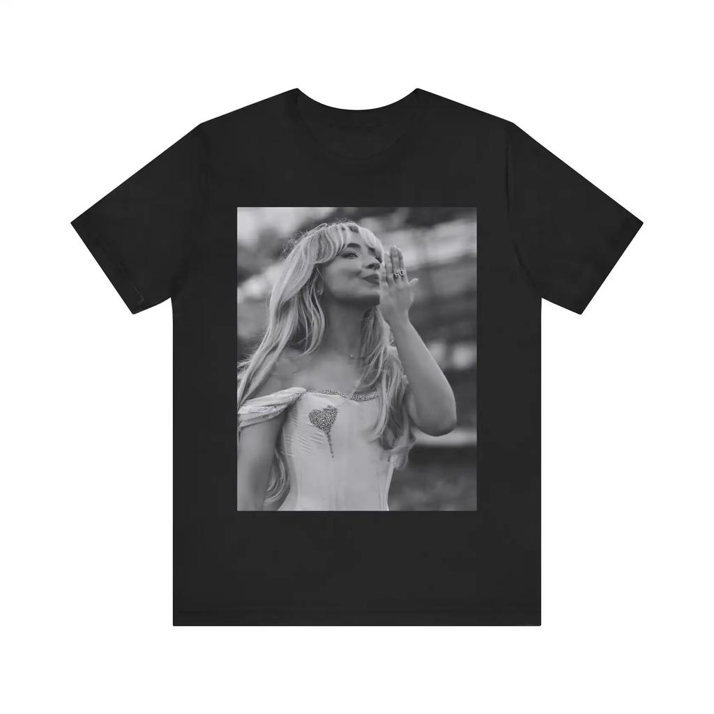 Sabrina Carpenter Short Sleeve T-shirt for Women Unisex Retro Hip-hop T-shirt Y2K Style Summer Streetwear