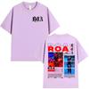 Rapper ROA Tour 2025 Album Graphic T-Shirt Men Hip Hop Rock Gothic Short Sleeve T Shirt Vintage Oversized  Tees Streetwear