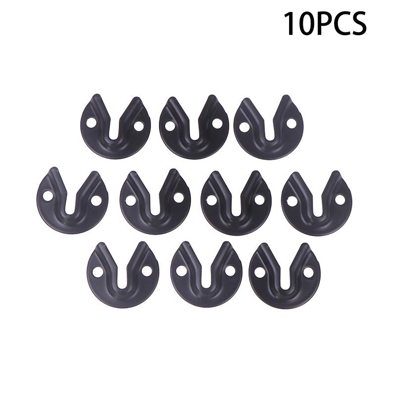 10 Pcs/lot Plate Hangers Flush Mount Bracket Furniture Hooks Coat Picture Frame Shelf Iron Stands Invisible Wall Hanging Plate