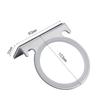 Stainless Steel No-Drill Hair Dryer Rack for Bathroom