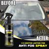 Windshield Clear Spray - Car Glass Defogger, Window -Fog Agent For Car Interior, Instant Visibility Enhancer, -Fog Solution, Long-Lasting Clear 100ML