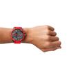 Diesel Daddy Multi Movement Red Silicone Wrap Stainless Steel Watch DZ7370 Men's Mr. 2.0 [Item]