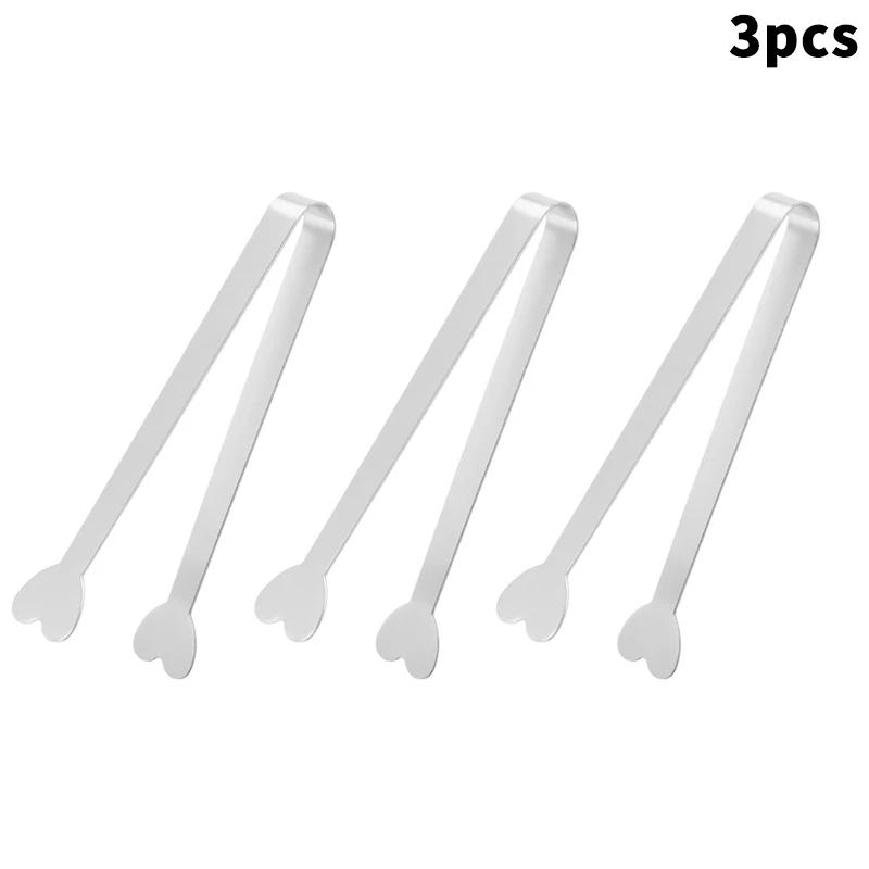

Heart Shaped Mini Tongs - Stainless Steel Small Tongs For Serving Food, Cooking, Appetizers, Ice Cubes, Fruits, And Sugar
