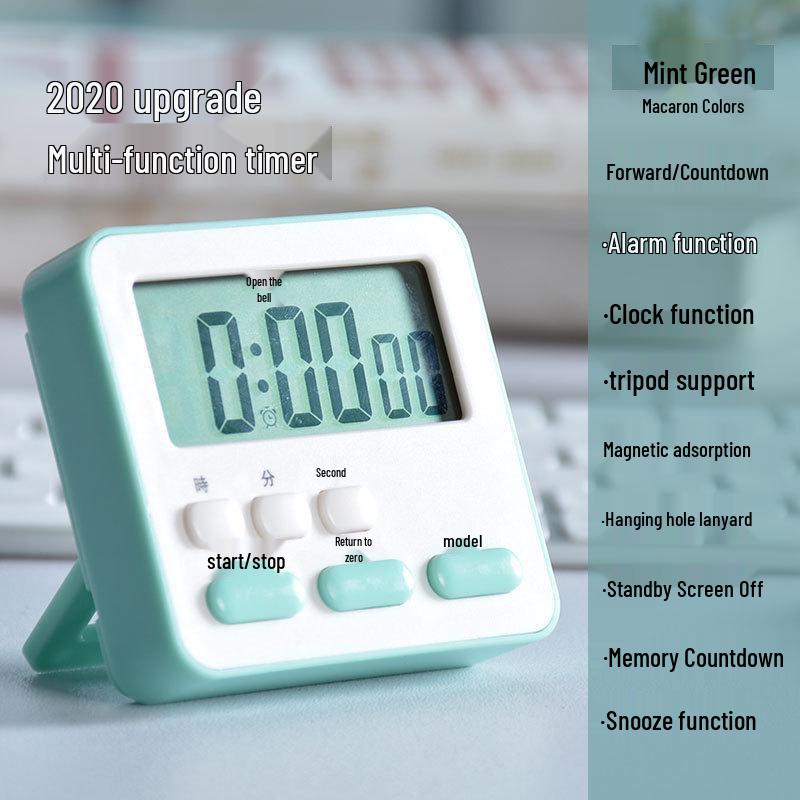 Large Display Electronic Kitchen Timer with Alarm