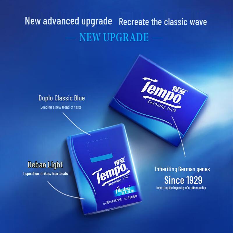 Tempo Unscented 4-Ply Pocket Tissues