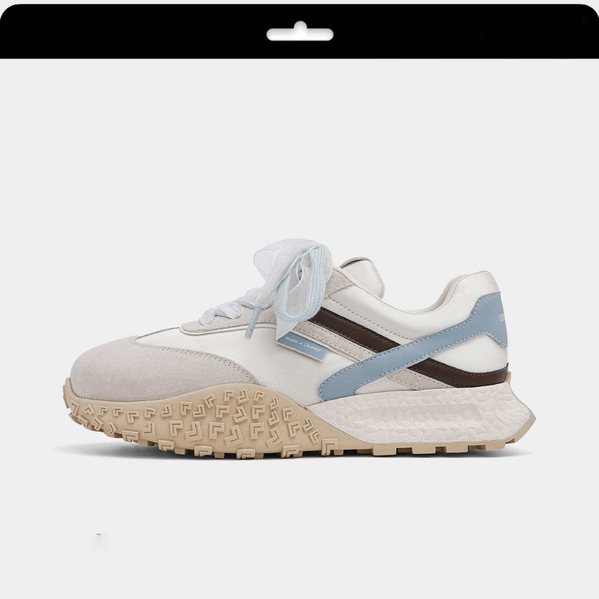 

Dexun shoes women s 2025 spring height increase thick-soled soft-soled versatile dad shoes women s Forrest Gump shoes children s sports shoes women 35