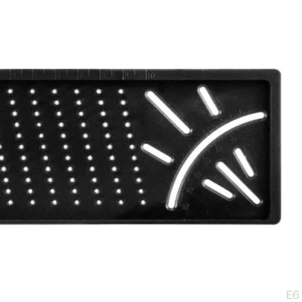 Unelte pentru rigla de marcare pentru croitor la prelucrarea lemnului