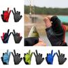 3 Fingerless Fishing Gloves Quick Drying Nonslip Fishing Gloves for Kayaking Paddling Driving Hiking Comfortable To Wear