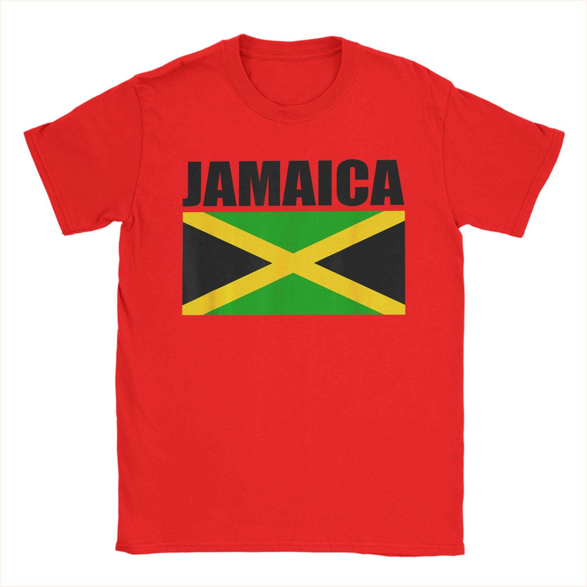 

Jamaican Flag Love Jamaica T Shirt Unisex Y2K Casual Cotton TShirts Summer O Neck Hipster Tee Shirt Printed Oversized Clothes S