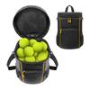 Tennis Balls Storage Bag with Shoulder Strap MultiPocket Baseball Bag Tennis Carry Bag for Baseball Pickleballs Training