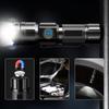 Powerful LED Flashlight with 2025 Latest USB Focused LED Battery Handheld Adjustable Mini 5 IPX7 Outdoor EDC Flashlight for Disaster Military Power