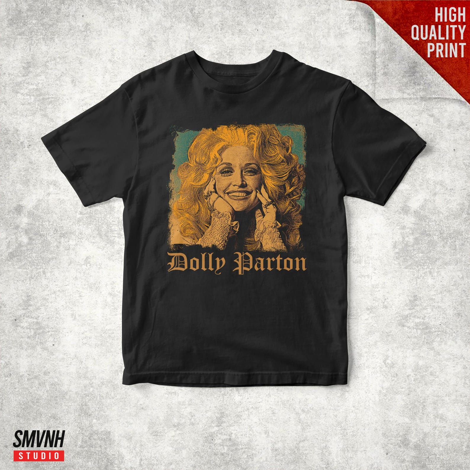 Retro Dolly Parton Unisex T shirt XL
