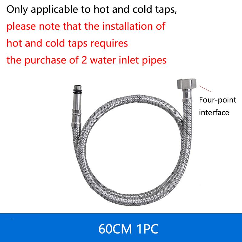 

Toilet Basin Faucet 304 Stainless Steel Basin Hot and Cold Water Faucet Washbasin Washbasin Basin Plus High Table P Basin Faucet