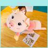 Peluche Bruco Soffice a Maialino Cuscino da Abbracciare Regalo Carino per Bambine 60cm