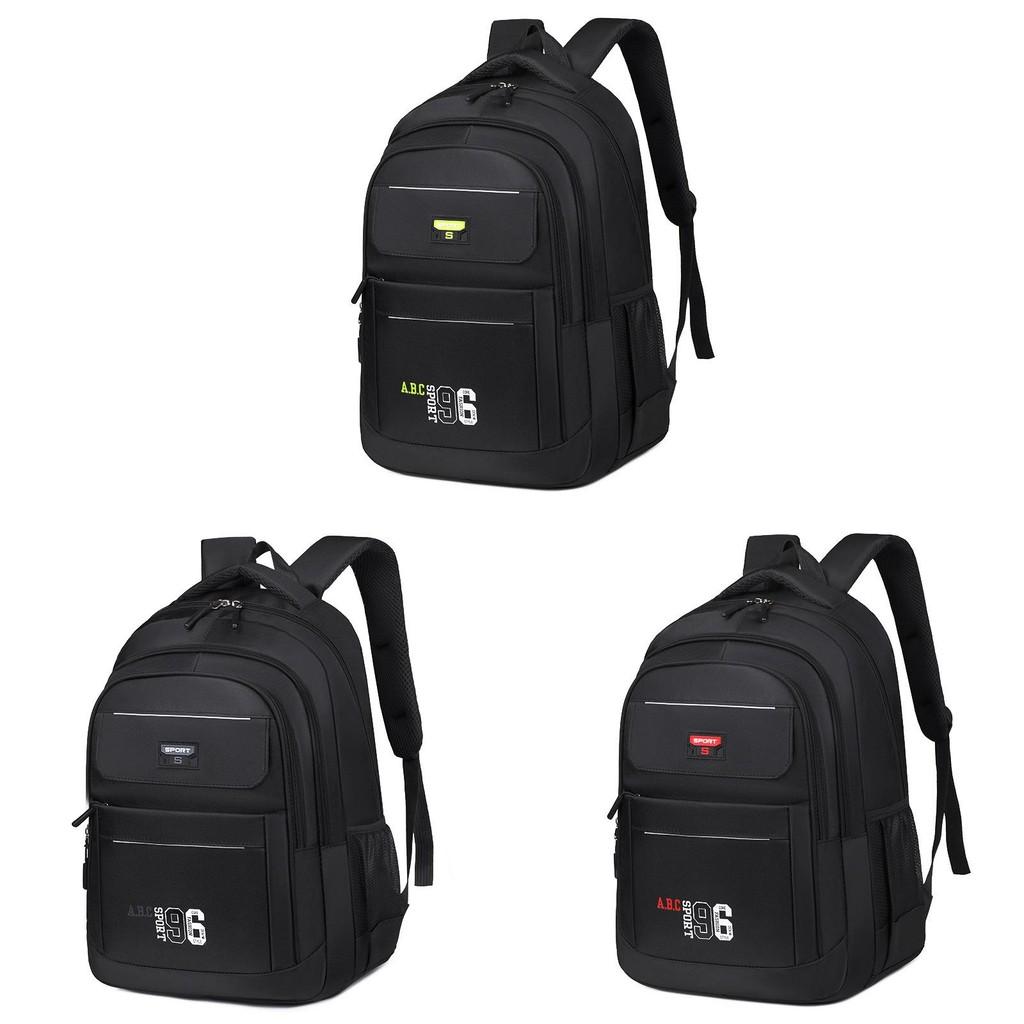Backpack Unisex Oxford Big Capacity Laptop Design For Travel Commuters School