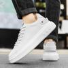 Italian Men Designer Sneakers Stylish Outdoor Vulcanized Shoes Breathable Antiskid Walking Shoes Lightweight Casual Leather Shoe