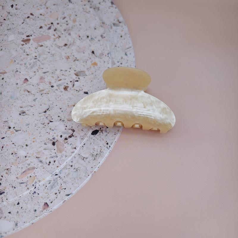 

Винтажные заколки для волос для девочек, заколка-коготь, мраморная текстурированная заколка-акула, женские аксессуары для волос