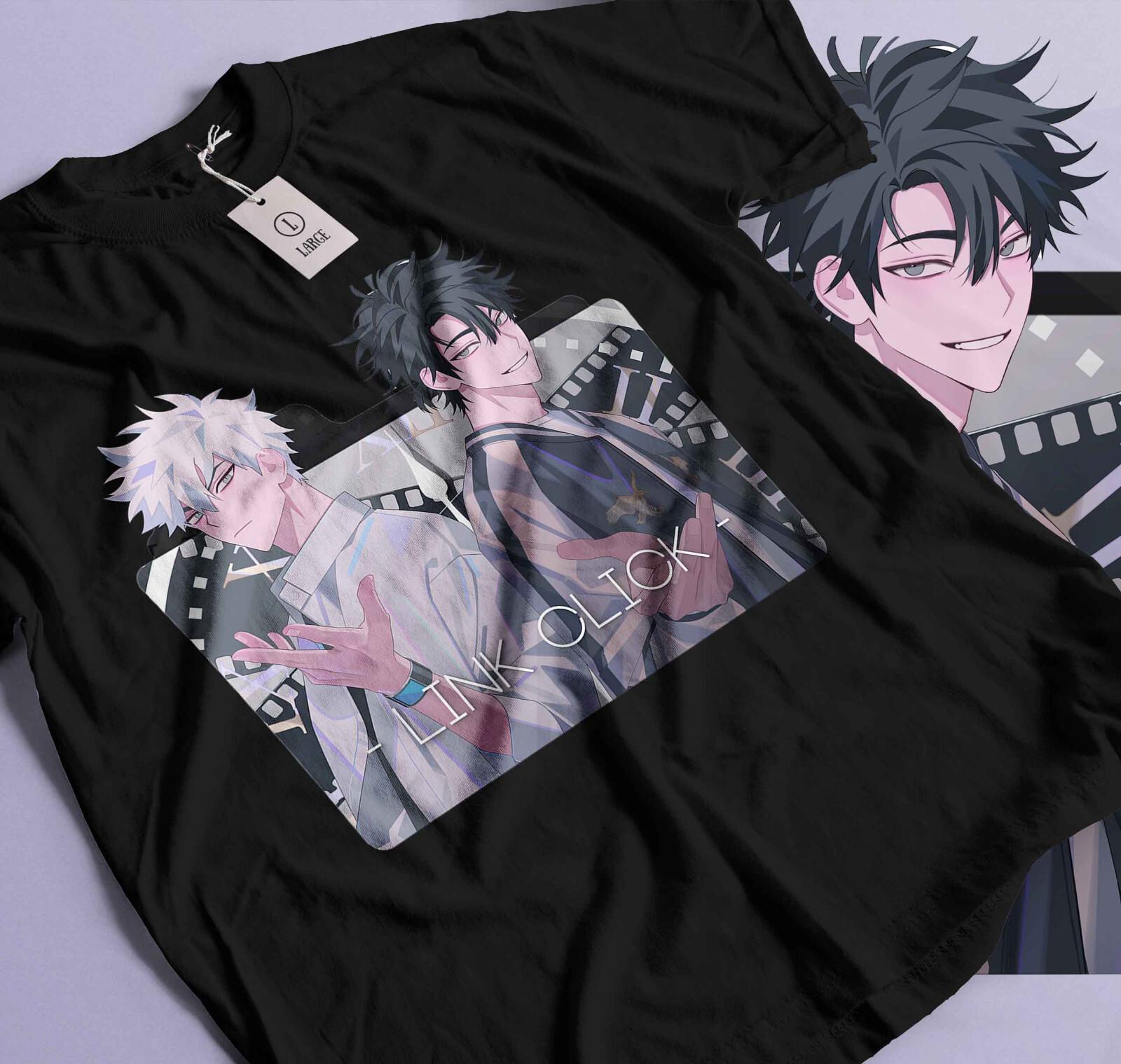 Link Click Shiguang Daili Ren Cheng Xiaoshi Lu Guang Short Sleeve T-Shirt Mens Womens Tees Tops 328 3XL