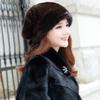 Imitation Mink Ear Protection New Autumn and Winter Warm Mink Hair Hat Women's Whole Mink Women's Top Hat Fur Hat