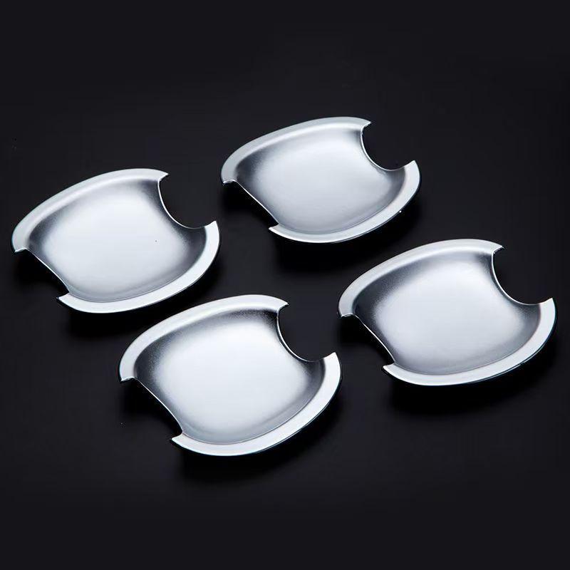 Chrome Car Accessories Plated Door Handle Bowl Cover Trim Paste Style For DFSK 330 2016 -
