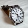 Used [Good Condition] ORIENT Watch Automatic Power Reserve Dial with Calendar Automatic New with Strap Good Accuracy