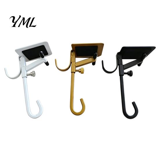 Adjustable Metal Stocking Hook Garland Hanger, No Drilling Christmas Hook, Home Decor Accessories Heavy Duty Wreath Holder for Fireplace