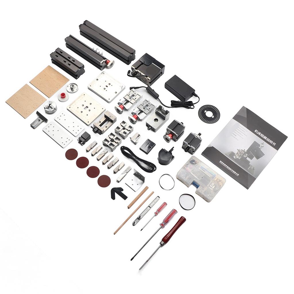 8 In 1 Lathe Mechanical Accessory High Power Bow Type Arm Industrial Supplies 60W
