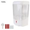 For Kitchen Bathroom Touch-free Lotion Pump Touchless Liquid Wall-Mount Automatic IR Sensor Soap Dispenser 700ml