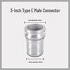 Aluminum Alloy CE Quick-Connect Male & Female Hose for Oil Discharge and Water Sprinklers