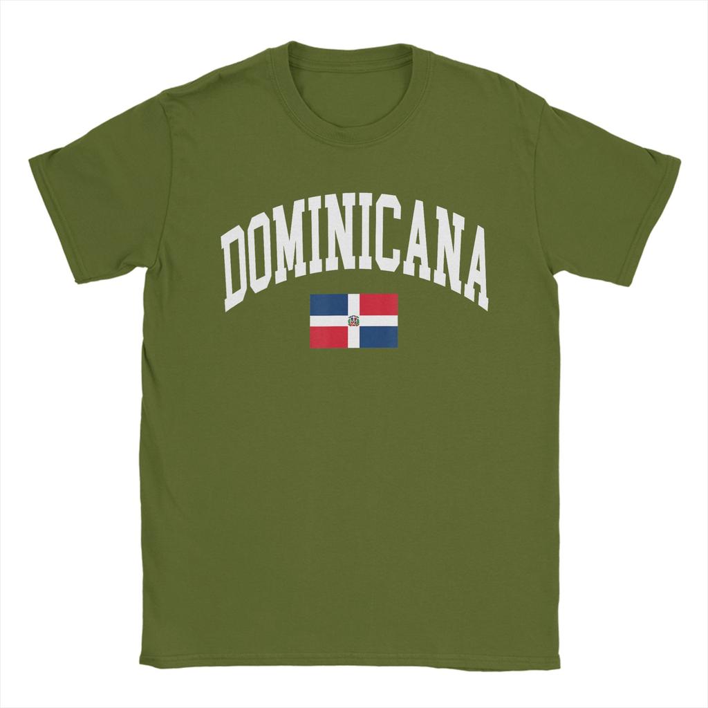 Dominican Republic Dominicana Flag Graphic TShirt Summer Cotton T Shirts For Unisex Fashion Tee Shirt ShortSleeve Clothes