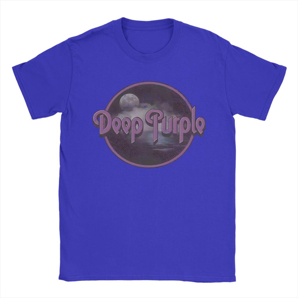Band Deep Purple Art TShirt Summer  Hippie TShirts Unisex Cotton Comfortable Oversized Clothing Short Sleeves Funny Tops