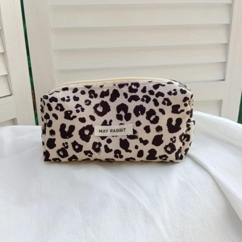 Cute Corduroy Makeup Bags Pencil Case Solid Color Pen Bag Pouch Gift for Girls School Office Stationery Organizer Supplies