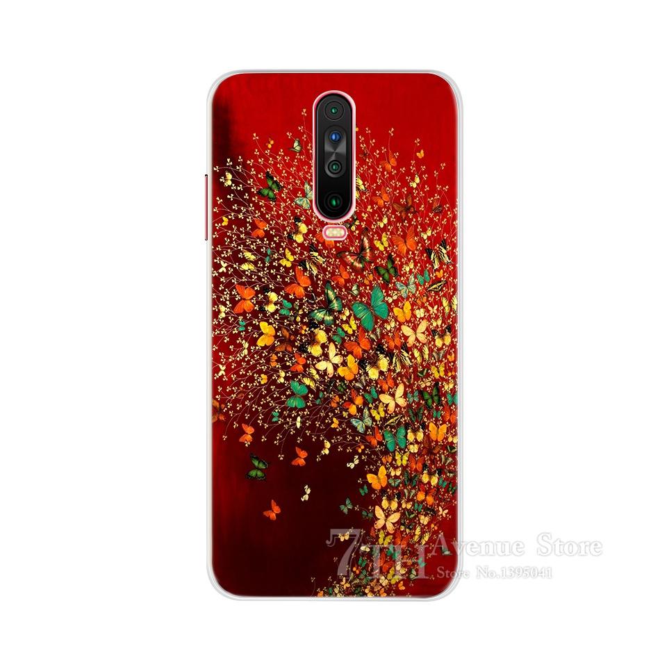Silicone Case For Xiaomi Poco X2 Back Cover Marble Printed Soft TPU Phone Case For Xiaomi Poco X2 Redmi K30 K 30 5G Cases Bumper