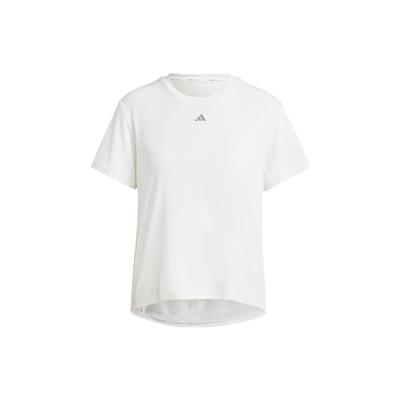 Hiit Heat.Rdy Sweat-Conceal Solid Logo T-Shirt Women Tops White II3248