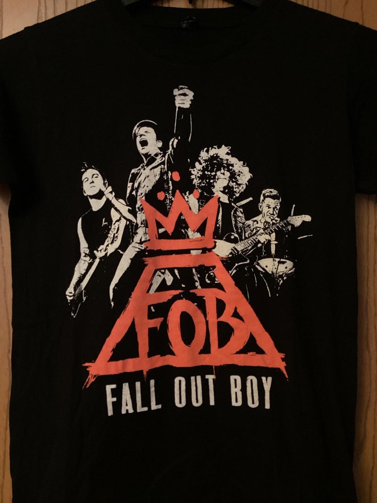 

Fall Out Boy - “Monumentour” - 2014 Black Shirt - Bay Island - XS 4XL