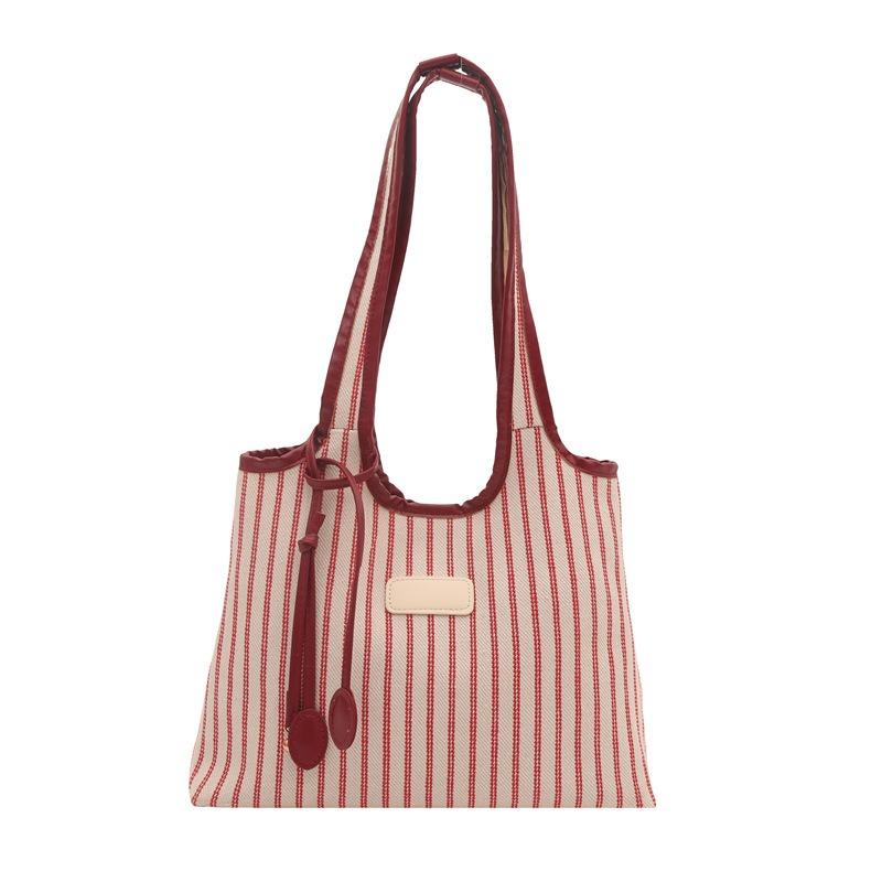 New Casual Niche, Lazy, Lightweight and Large-capacity Tote Bag, Student Class Travel Shoulder Bag