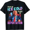 ICE Genieße ein eiskaltes Glas Abschiebung T-Shirt