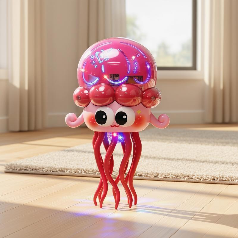 Intelligentes tanzendes Oktopus-Spielzeug LED-Licht lustiger Stressabbau Plastikmodell Geschenk für Jungen Mädchen Kreativität Pädagogisch