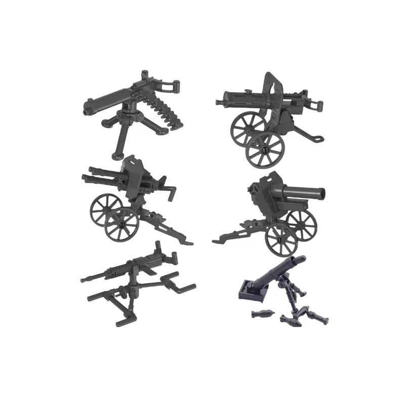 Military Soldier Building Block Figure British US Snow Camouflage Troop MP40 M1A1 Motorcycle Accessories Toys Gift Brick Z02