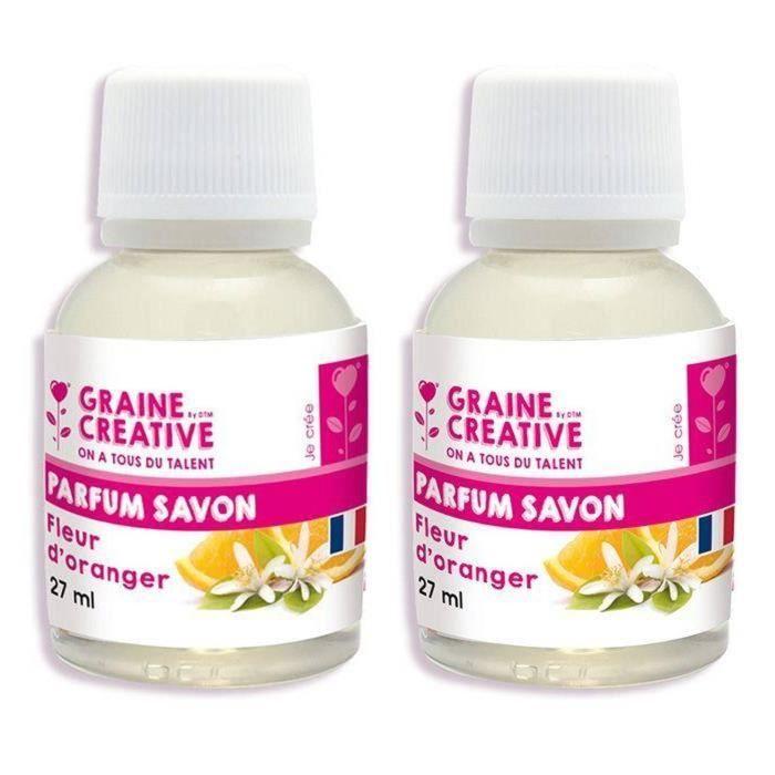 Parfum pour savon 54 ml - GRACRE - Fleur d'oranger - DIY - Lumières et parfum d'ambiance