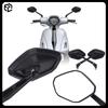 For KYMCO Fiddle 50 / III 125 / Electric / X150 / Desert Edition / Arctic Pro Carbon Fiber Motorcycle Rearview Mirror Espejos