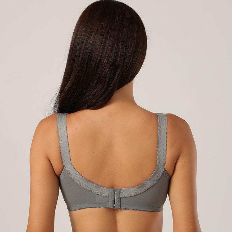 Europejski i Amerykański Ultracienki Biustonosz Pełnokielichkowy Klasyczny Bez Gąbki Sekowna Koronka Przezroczysta Bielizna