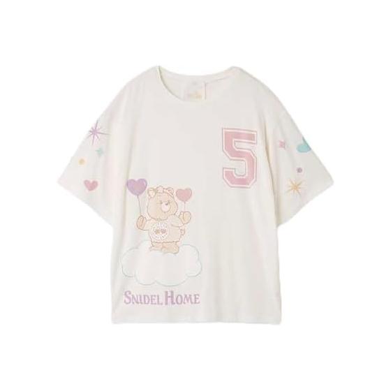 SNIDEL HOME Care Bears(TM) Cool Touch T-shirt Care Bears SNIDEL HOME